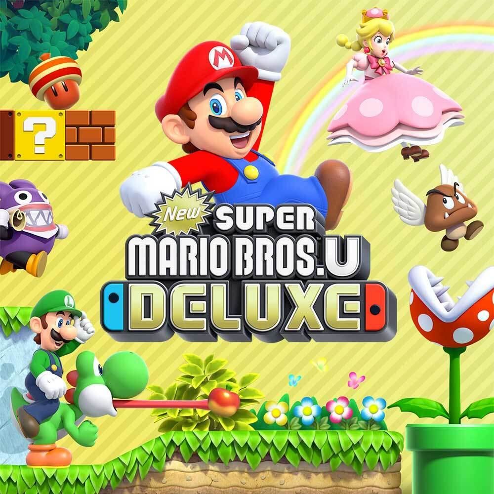 Nintendo New Super Mario Bros. U Deluxe Standard Allemand, Anglais, Chinois simplifié, Coréen, Espagnol, Français, Italien, Japonais, Néerlandais, Portugais, Russe Nintendo Switch