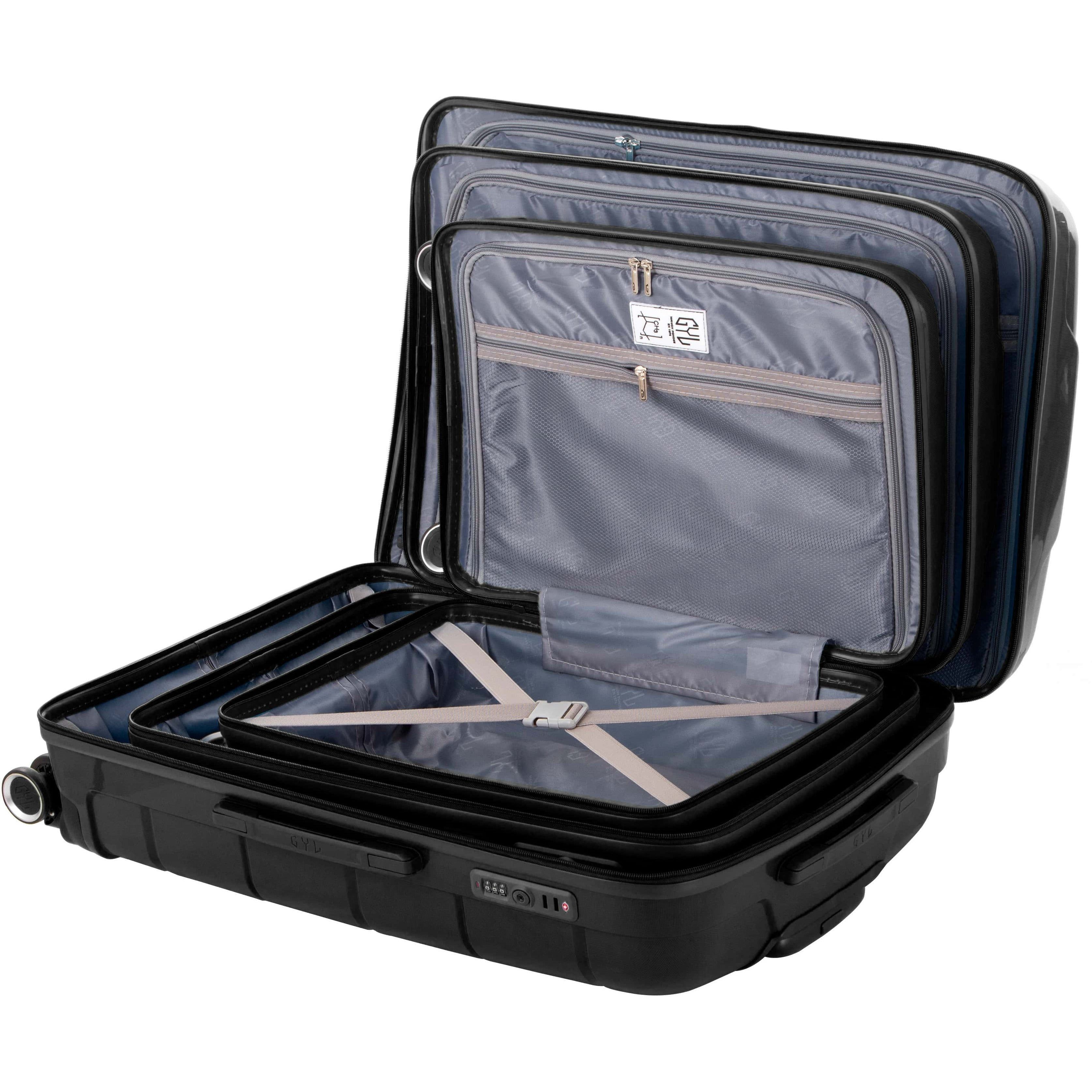 Set De 3 Valises Black Ch3 Gylbag