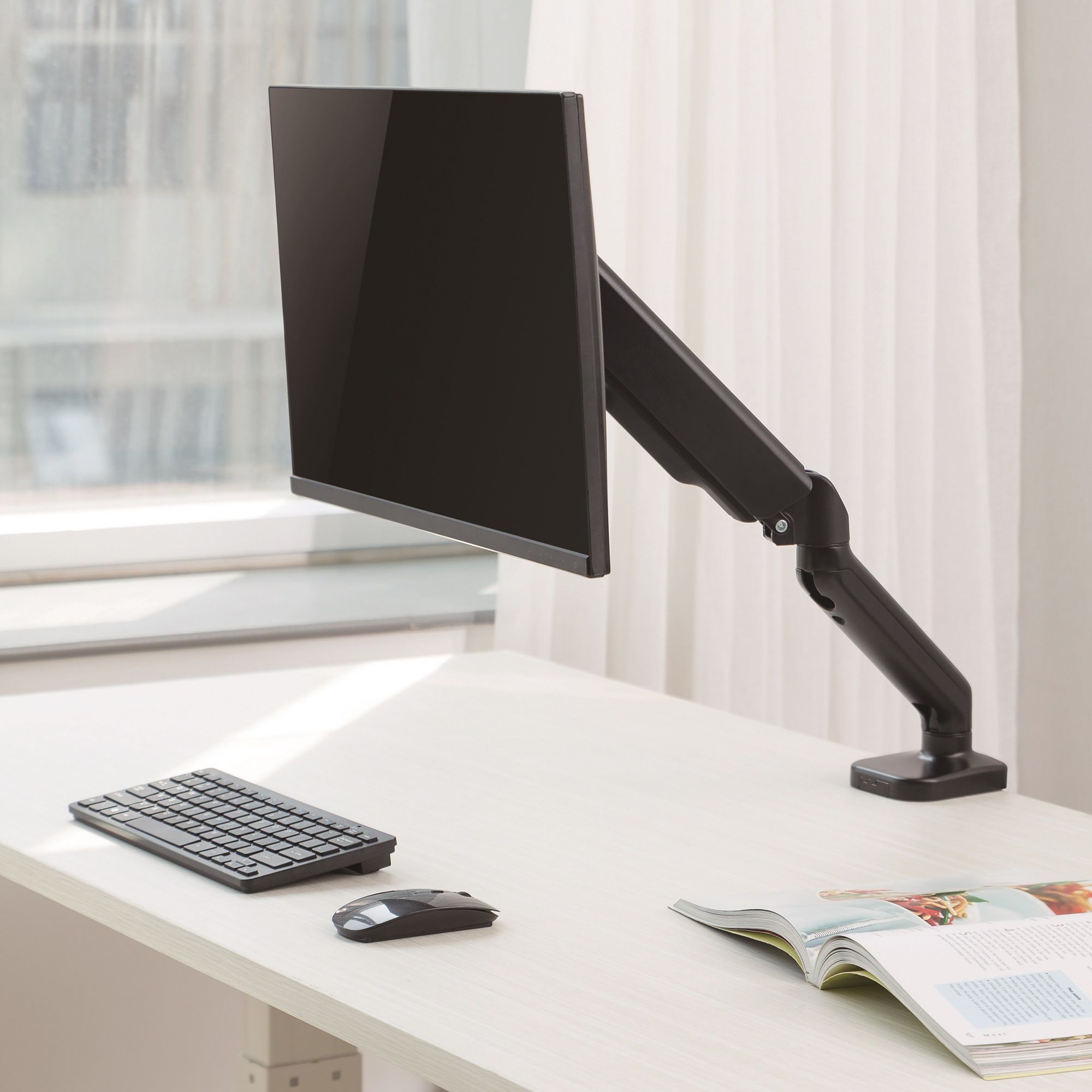 Bras articulé Pour moniteur - noir TNB