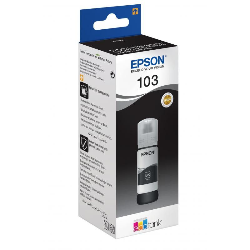 Epson Ink 103 Black Schwarz (c13t00s14a)