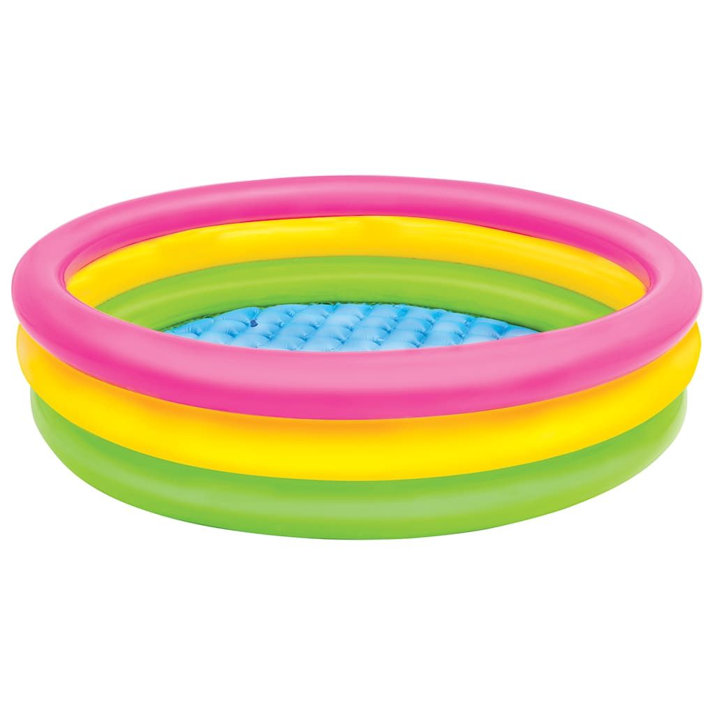 Piscine Gonflable Sunset 3 Anneaux 114x25 Cm Intex
