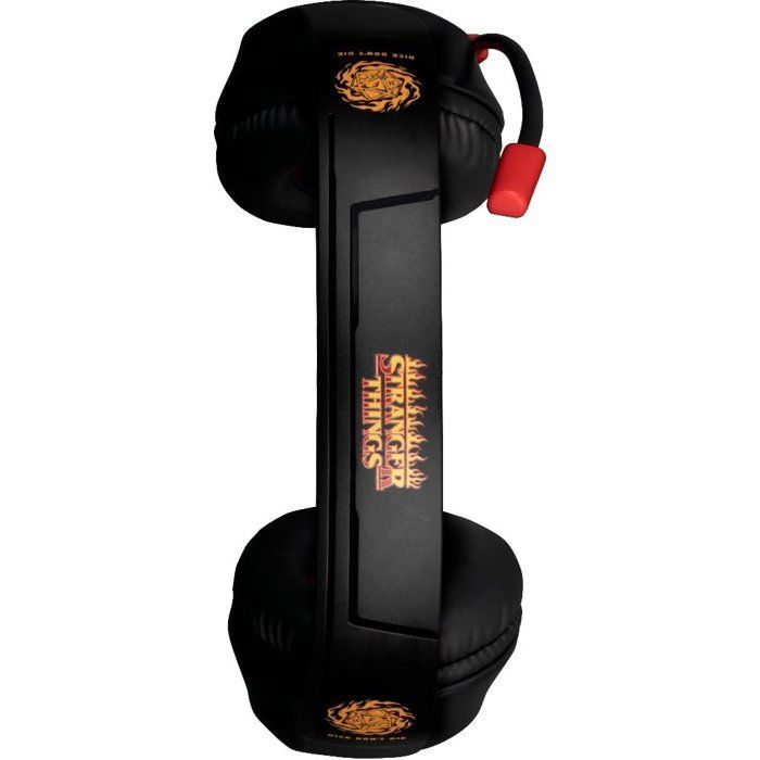 Casque Gaming Circum-aural - Filaire - Stranger Things - Pc, Ps5, Switch 2 Et Xbox - Microphone - Câble 1,5 M