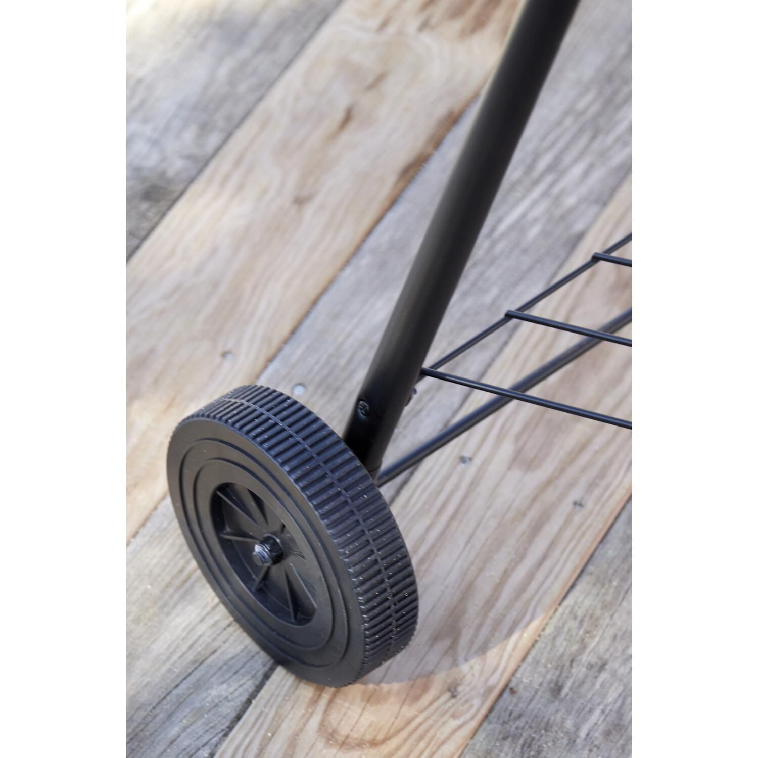 Barbecue à Charbon de bois Rond 50cm sur Roulettes Manaus