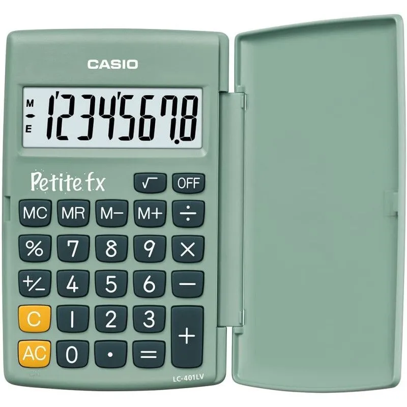 Product Image for Calculatrice Scolaire Petite Fx Casio Verte