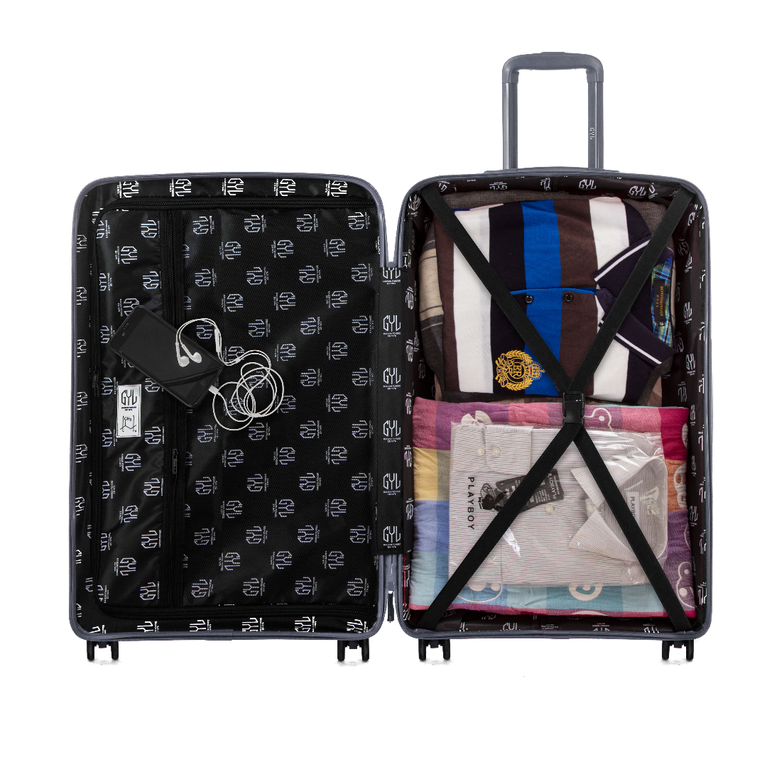 Set De 3 Valises Rigides Silver Pp5 (tailles S, M, L)