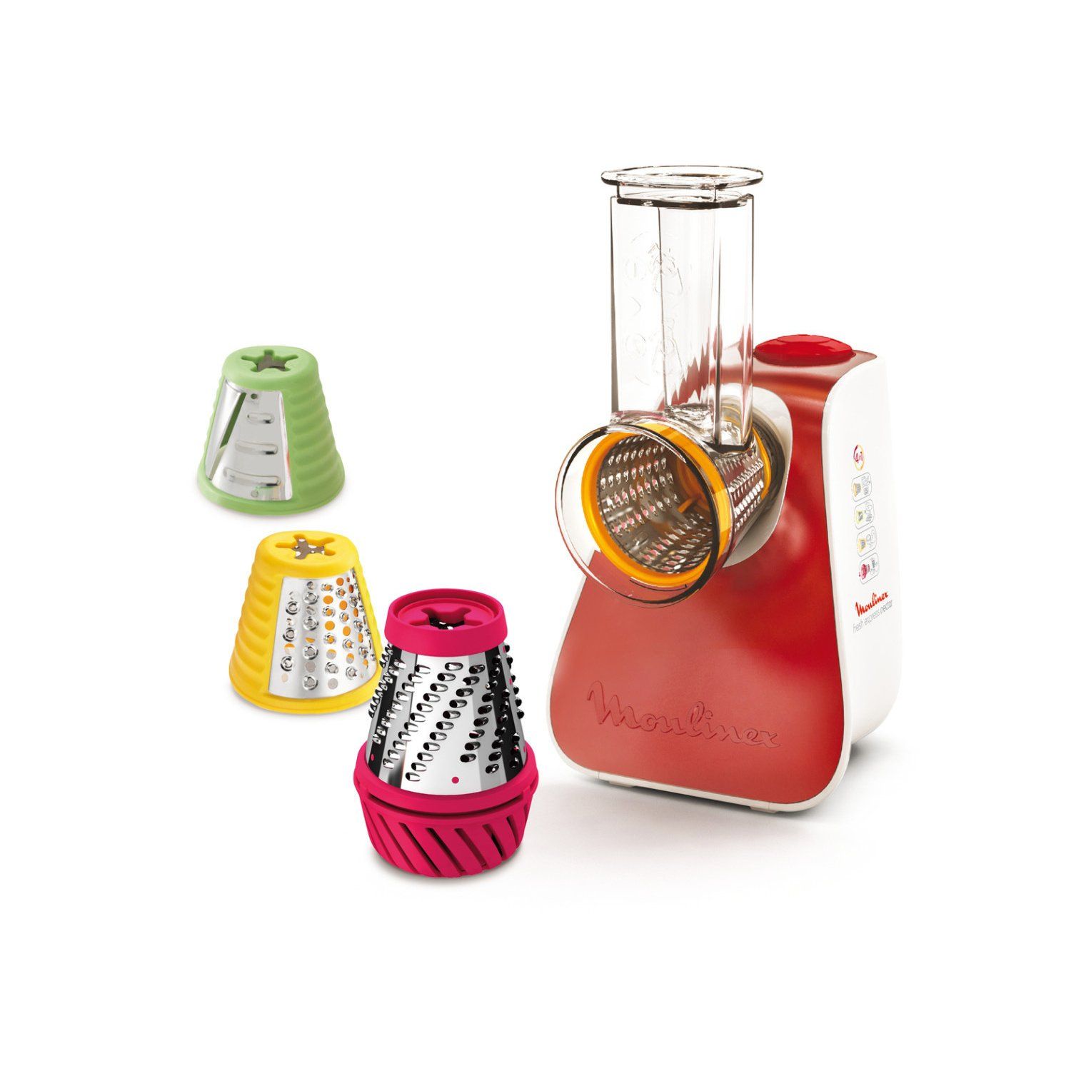 Hachoir Fresh Express Nectar 4-en-1 DJ764510 MOULINEX