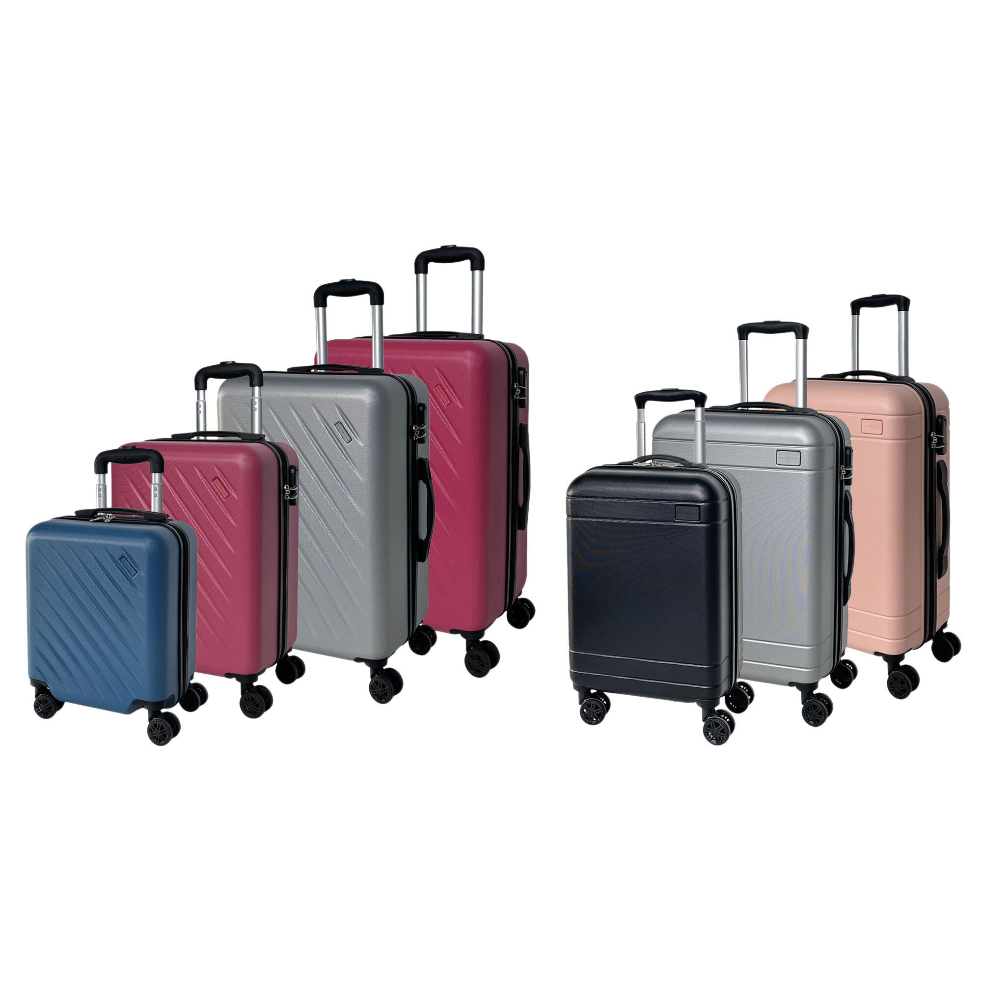 Valise Cabine Rigide XS Argent
