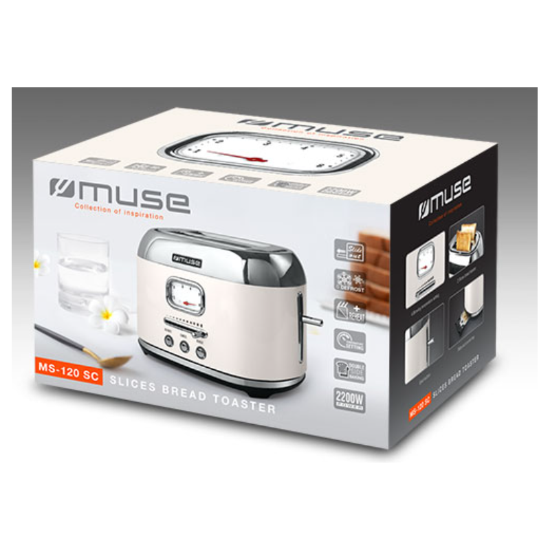 Grille Pain Muse - Ms-120sc