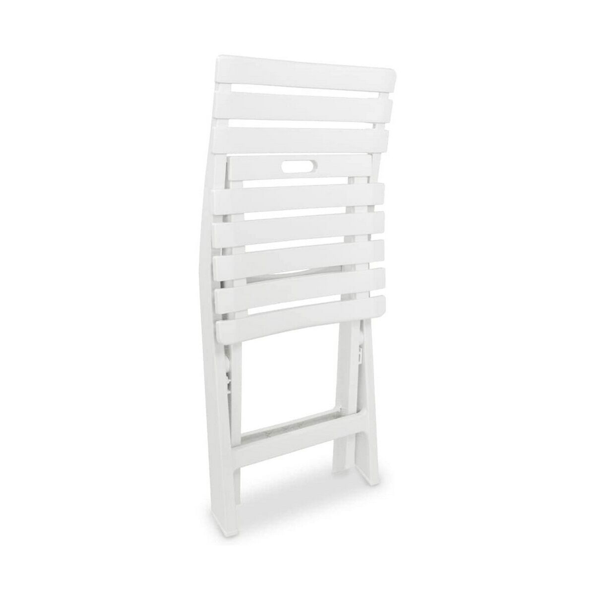 Ensemble Tables Et Chaises De Jardin Ipae-progarden 75373 Pliable Blanc