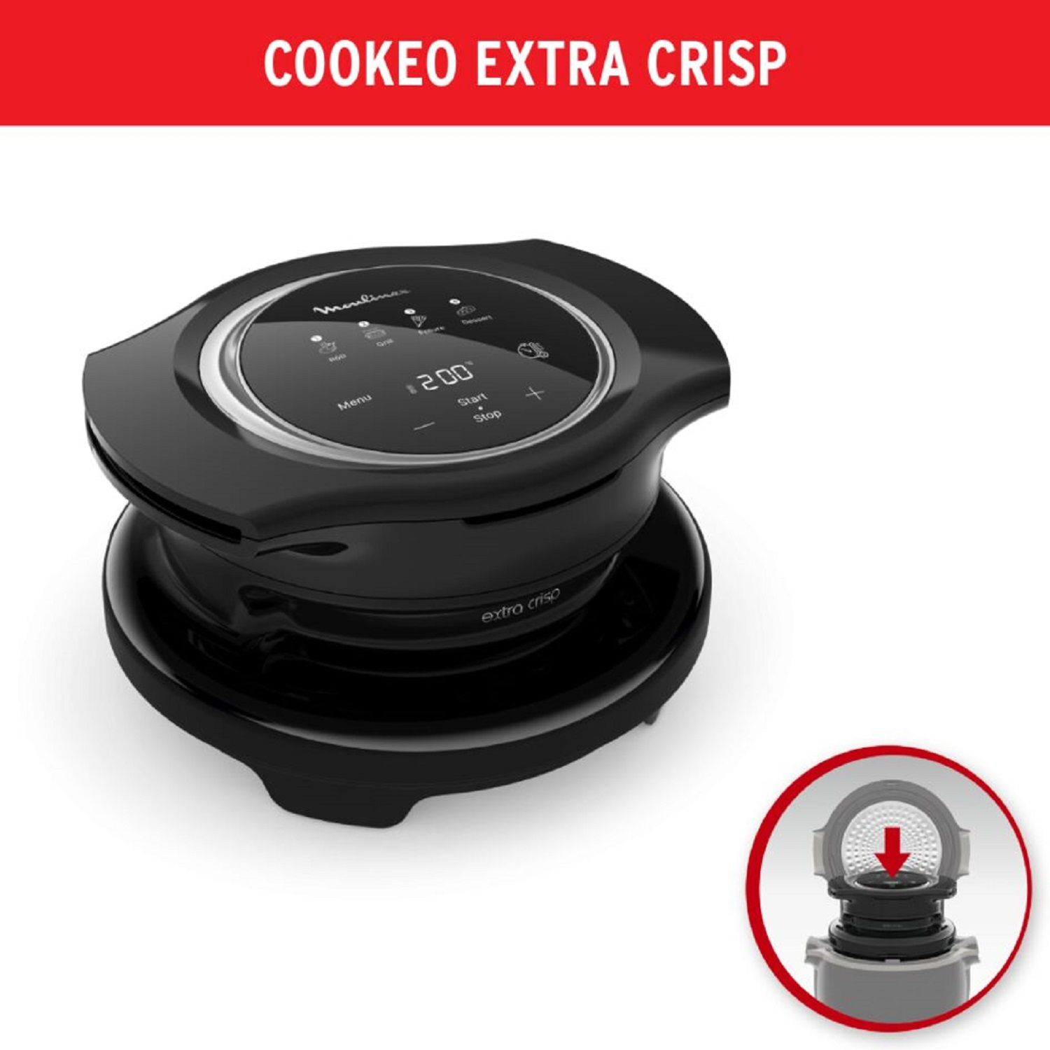 Accessoire Cookeo EZ150800 Extra Crisp MOULINEX