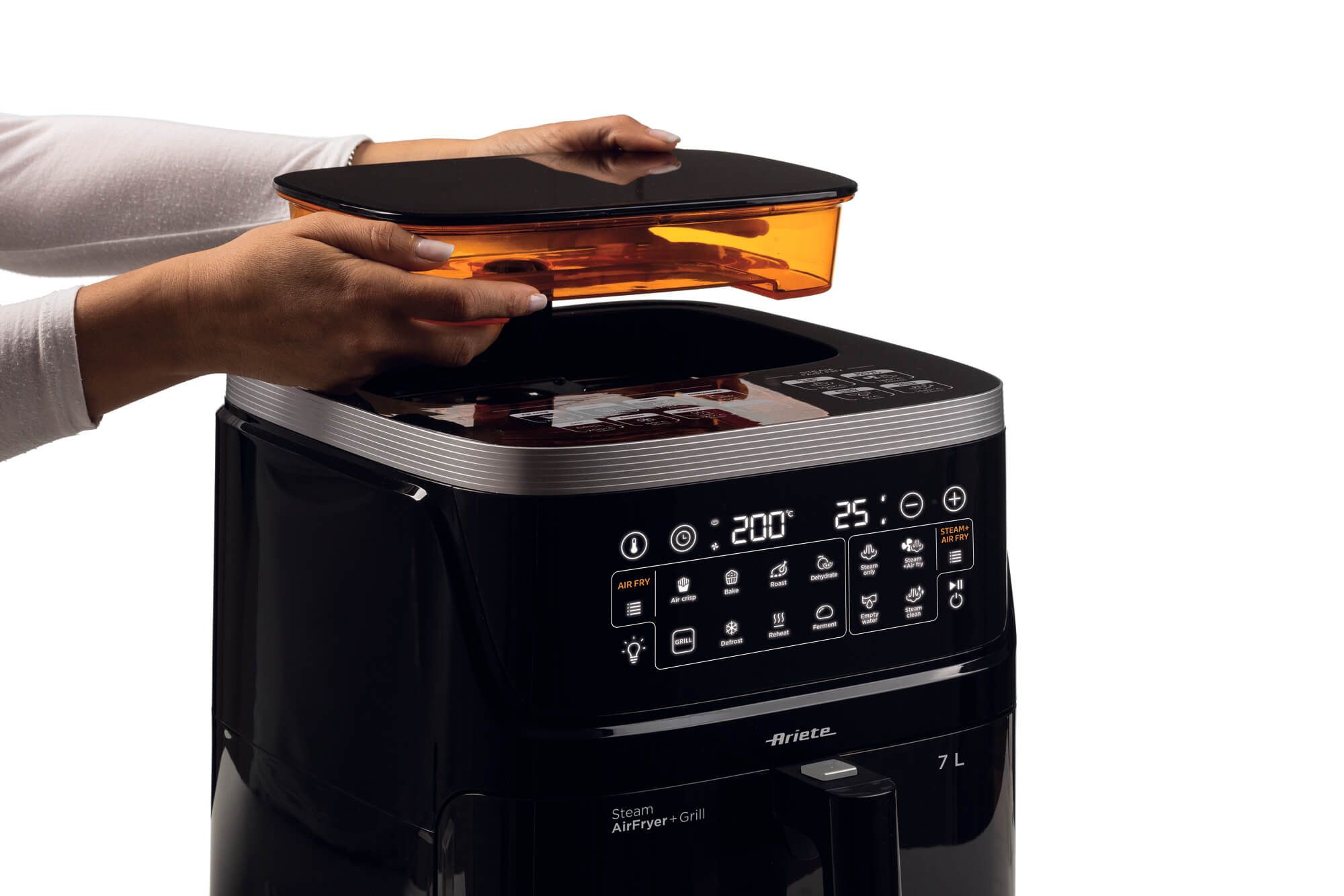 Ariete 4636/00 Unique 7 L Autonome 1700 W Friteuse D’air Chaud Noir