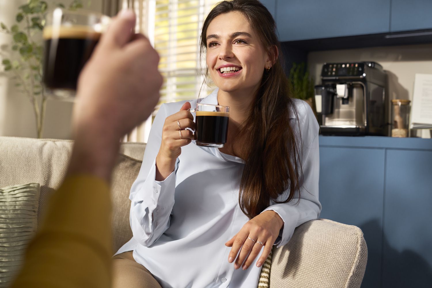 Machine Expresso Philips 1200 Series Broyeur Café Grains 1500W Noir My Coffee Choice