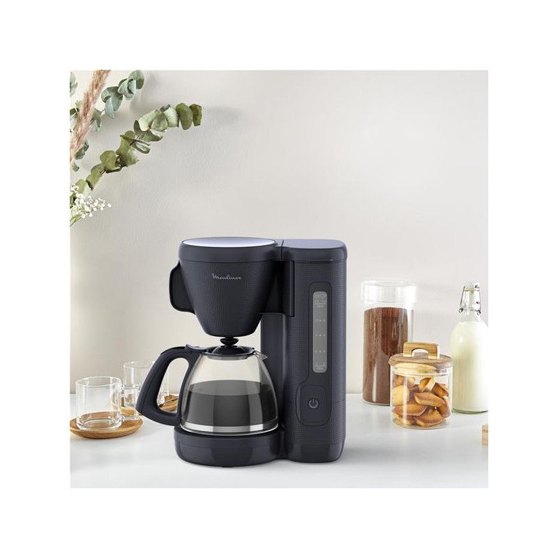 Cafetiere Morning 1000w 1,25l 10/15t Belu Nuit Moulinex - Fg2m0810