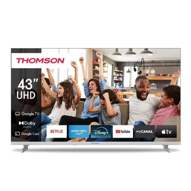 Tv Led Thomson 43ug4s14w 109 Cm 4k Uhd 2024 Blanc