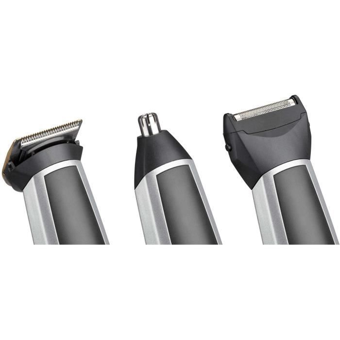 Tondeuse Multi-usages 8 En 1 Titanium - Mt726e - Sans Fil - Tondeuse Lames 34 Mm