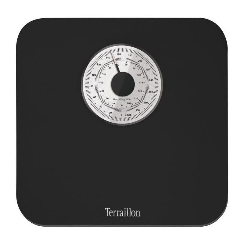 Pese Personne Mécanique - Terraillon - Nautic - Noir