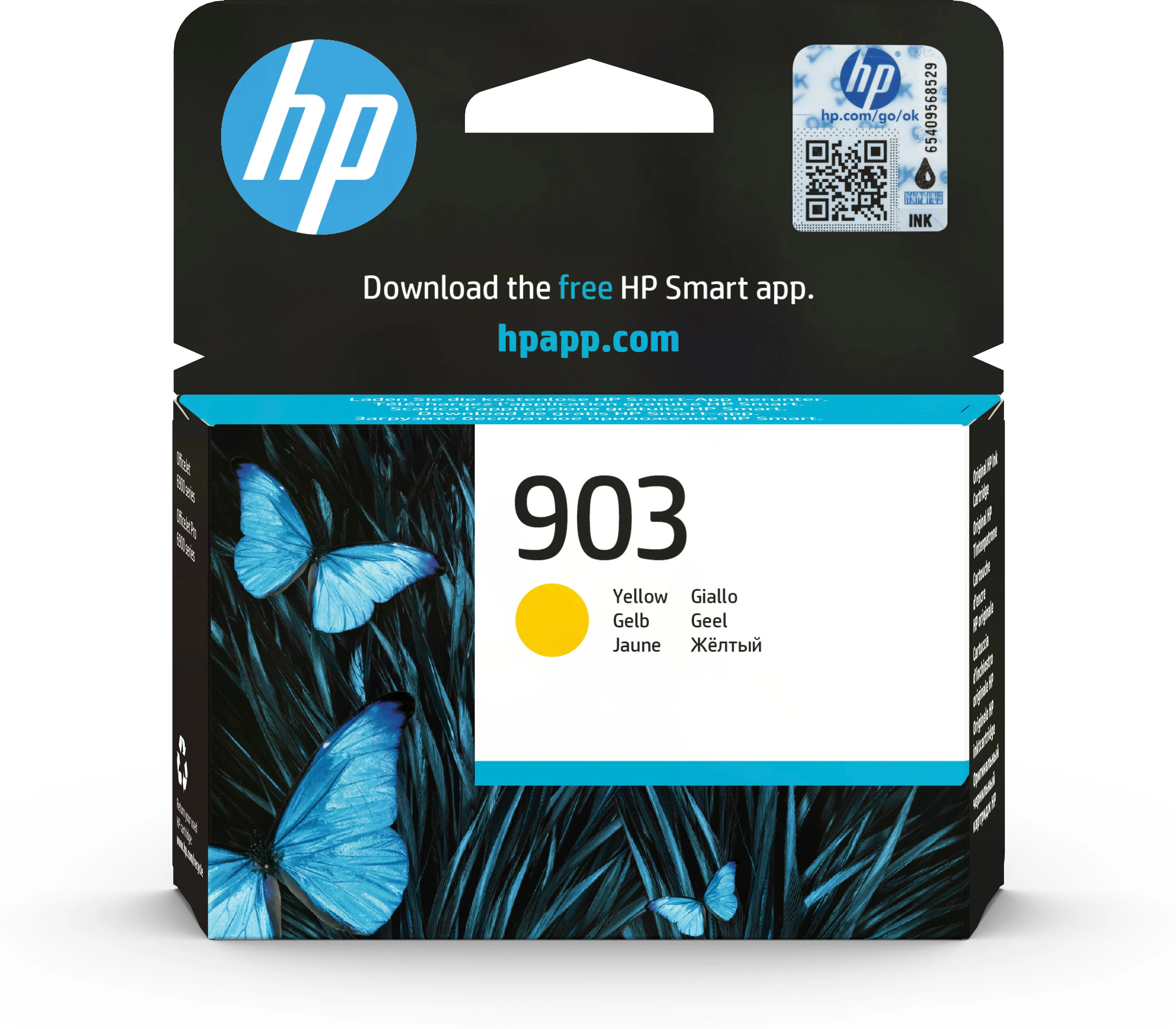 Product Image for HP 903 Cartouche d’encre jaune authentique