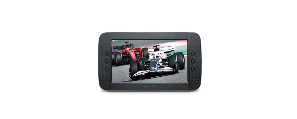 Muse M-1028 Cvb Lecteur Dvd/blu-ray Portable Lecteur Dvd Portable Dessus De Table 25,6 Cm (10.1") Noir