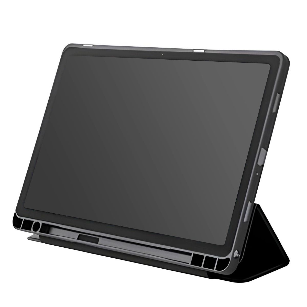 Étui Pour Galaxy Tab A9 Plus Folio Renforcé À Fonction Support Magnétique Noir Eiger