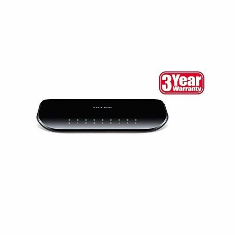Commutateur Réseau De Bureau Tp-link Tl-sg1008d 8p Gigabit Plastique