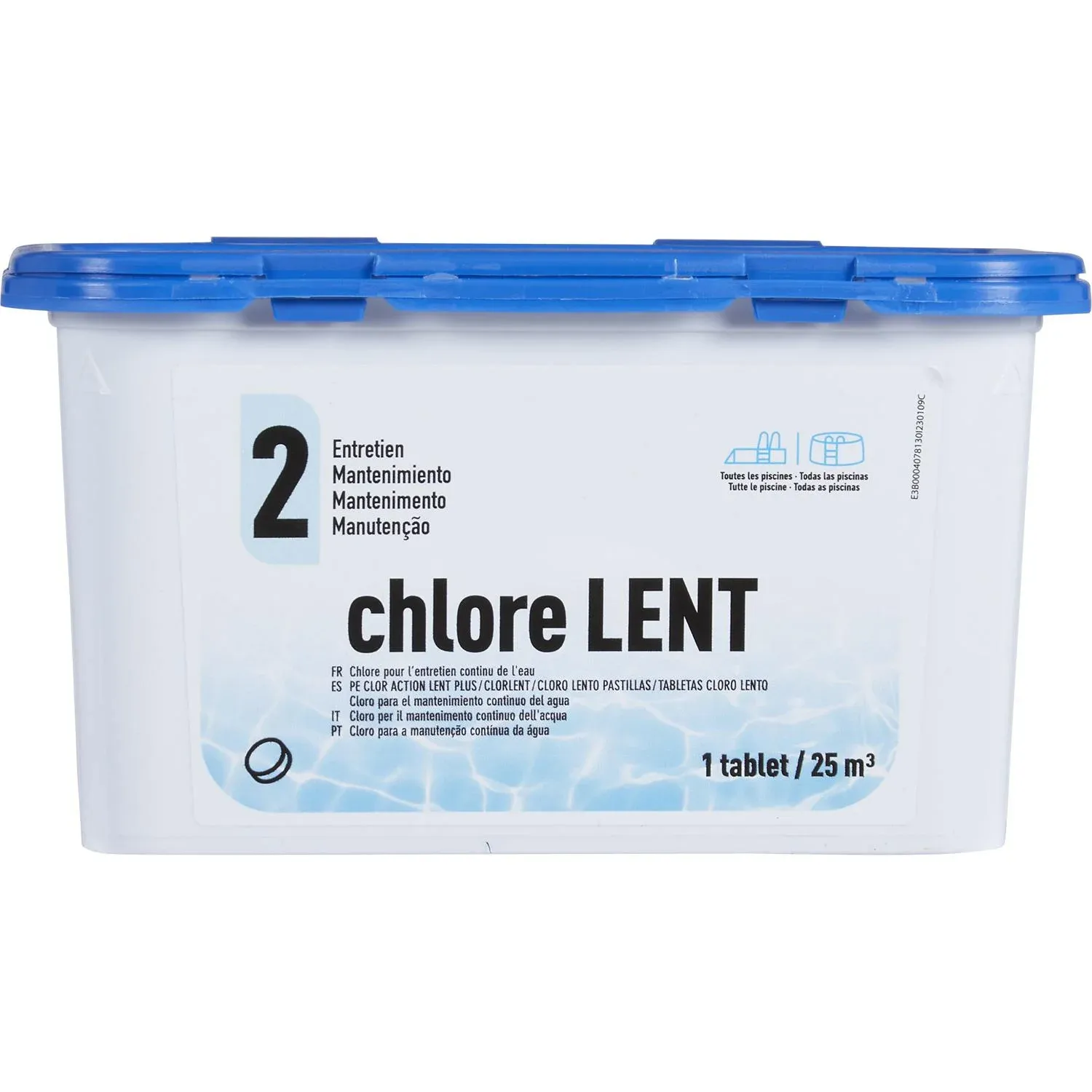 Chlore Lent en galets 250gr 1kg GRE