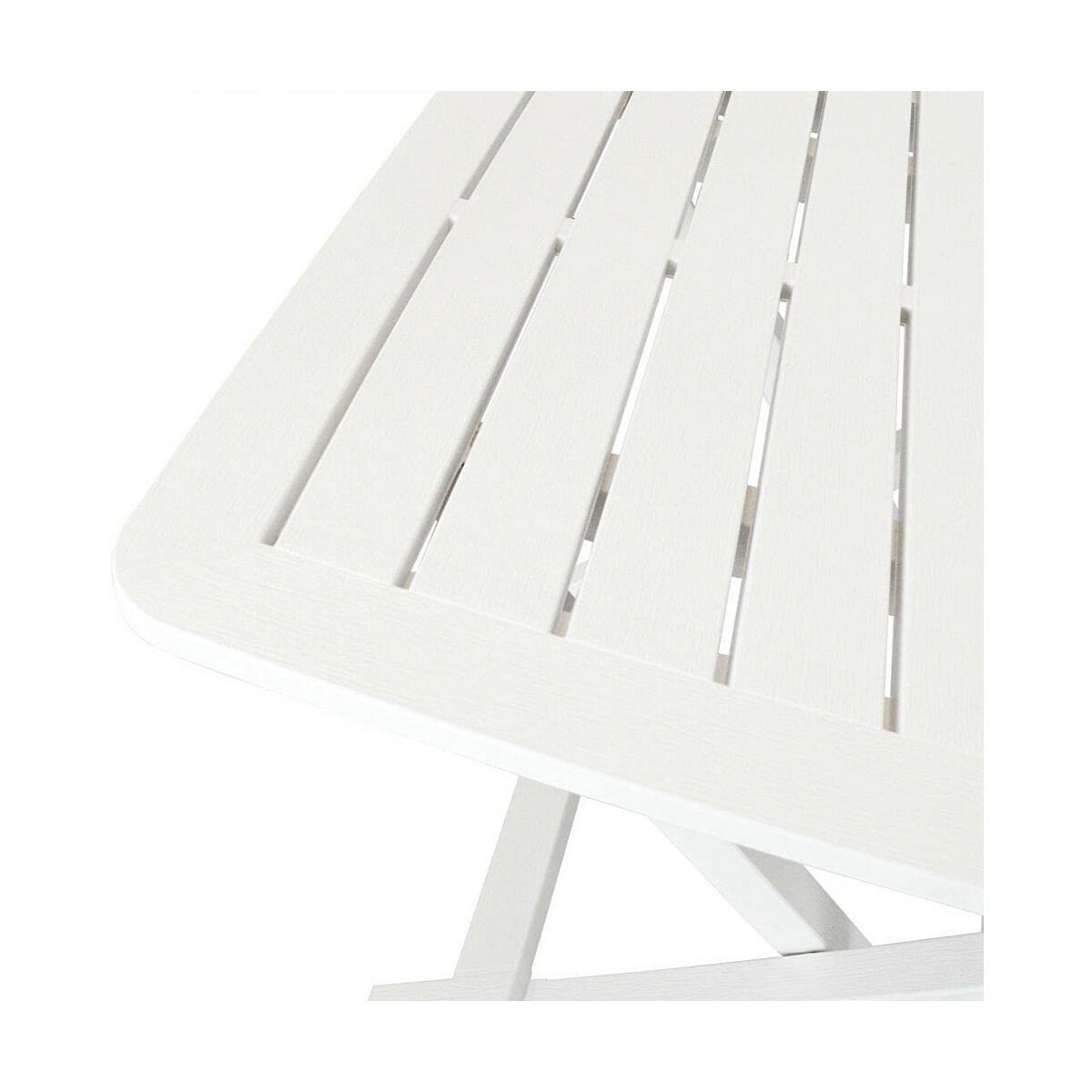 Ensemble Tables Et Chaises De Jardin Ipae-progarden 75373 Pliable Blanc