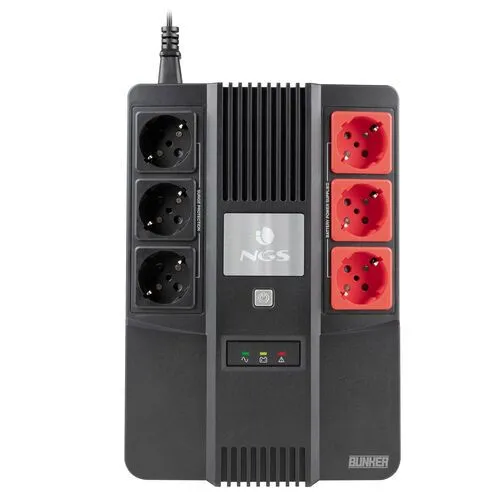 Product Image for Ngs Fortress Bunker Alimentation D'énergie Non Interruptible Veille 0,6 Kva 350 W 6 Sortie(s) Ca