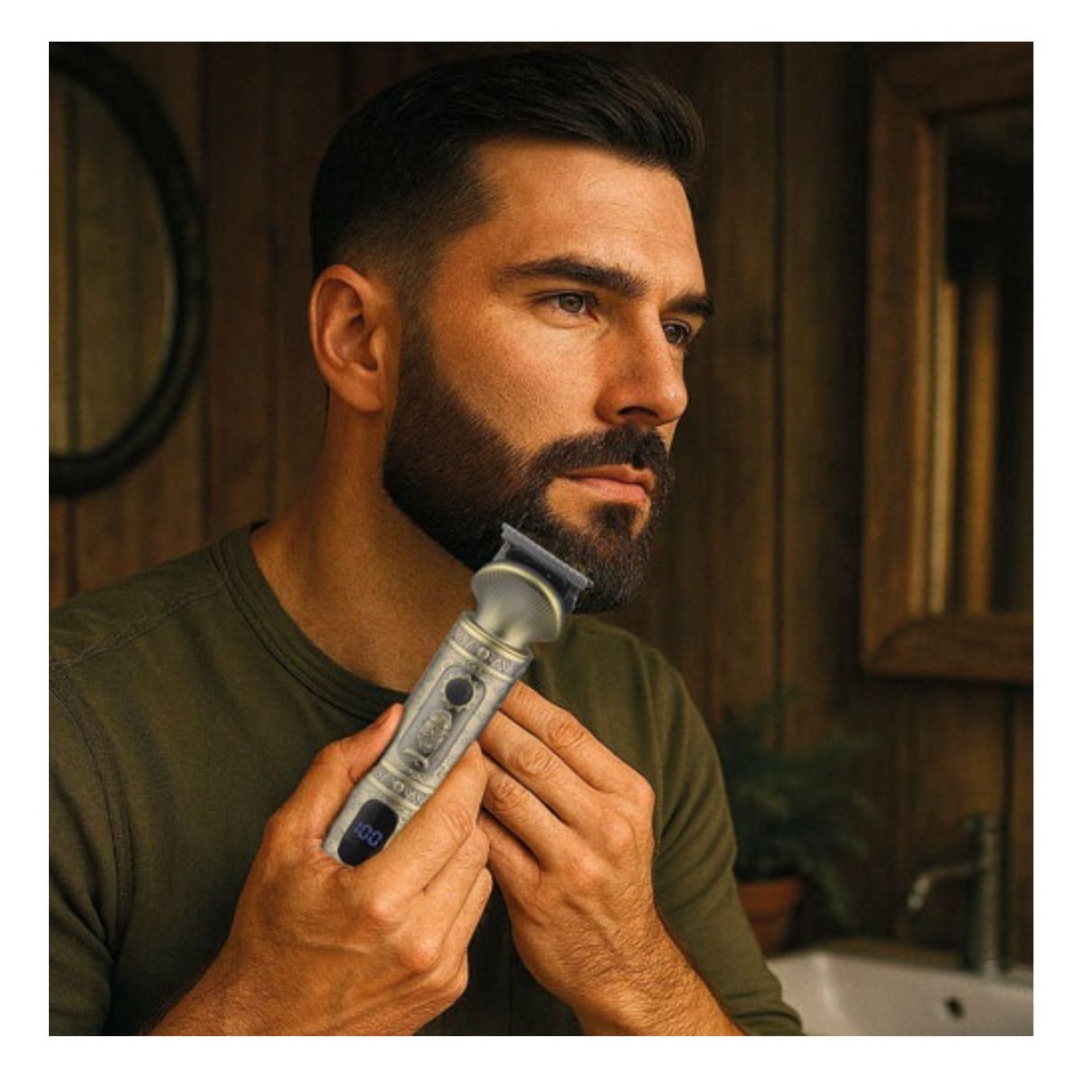 Coffret Baroudeur Tondeuse Barbe, Nez Et Oreilles Little Balance 8937