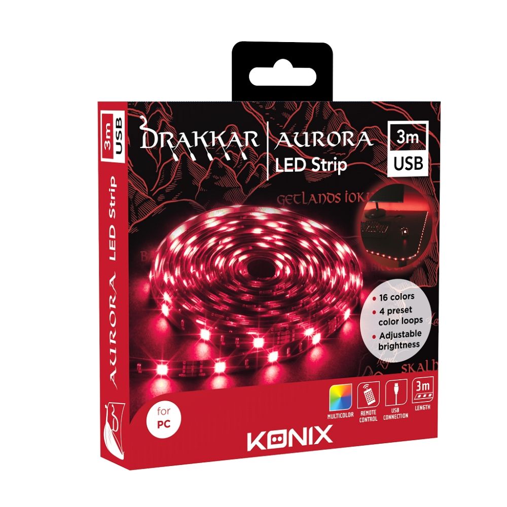 Konix Drakkar Bande Led Aurora 3m