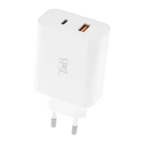 T'nb Chnbtiny65 Chargeur D'appareils Mobiles Ordinateur Portable, Smartphone, Tablette Blanc Secteur Charge Rapide Inté