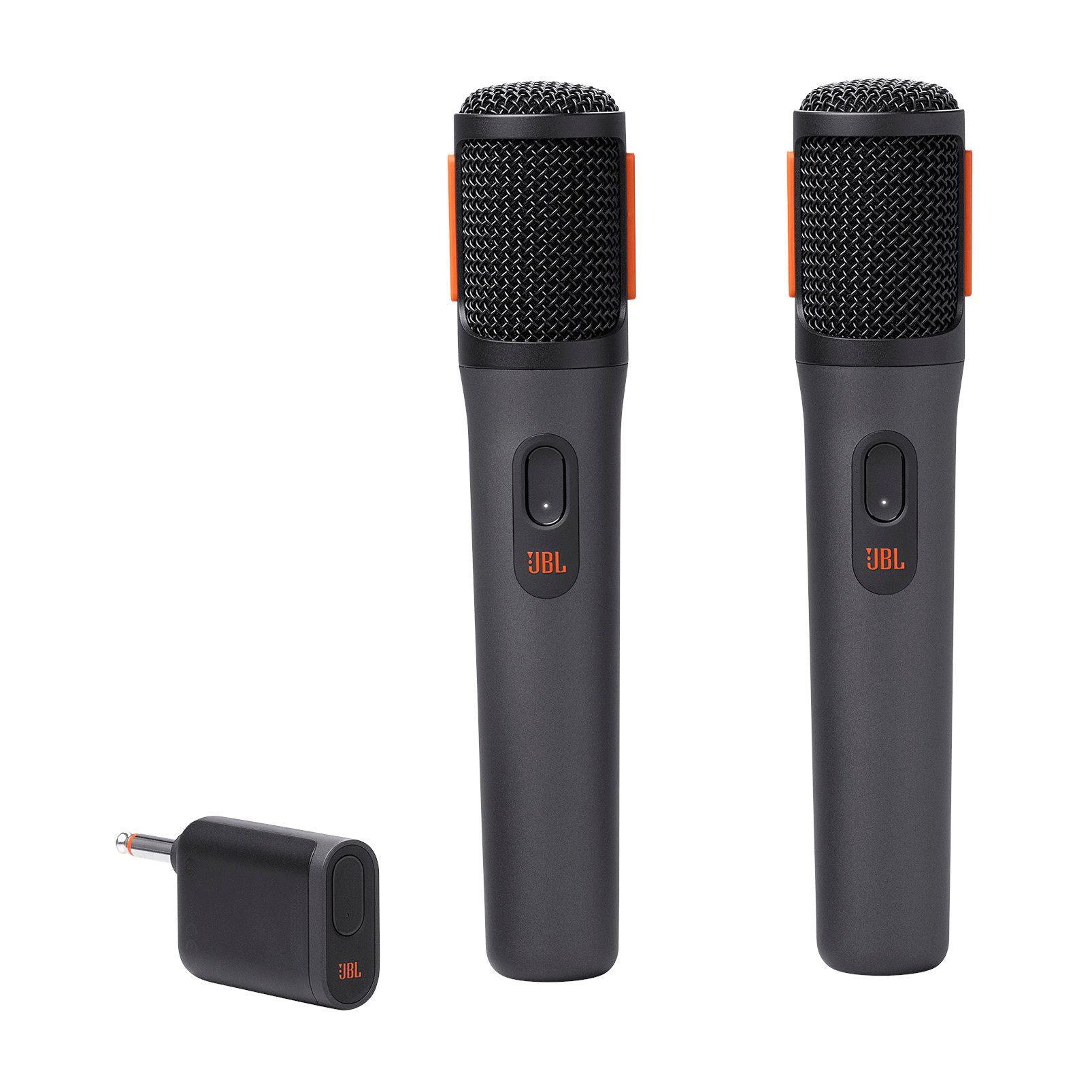 Pack de 2 micros sans fil PartyBox Wireless Mic Noir JBL
