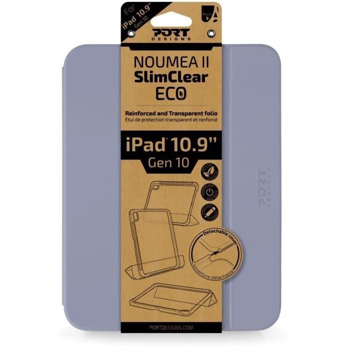 Folio Ipad Gen 10 - 10.9 - 201355 Noumea 2 Slimclear - Lilas