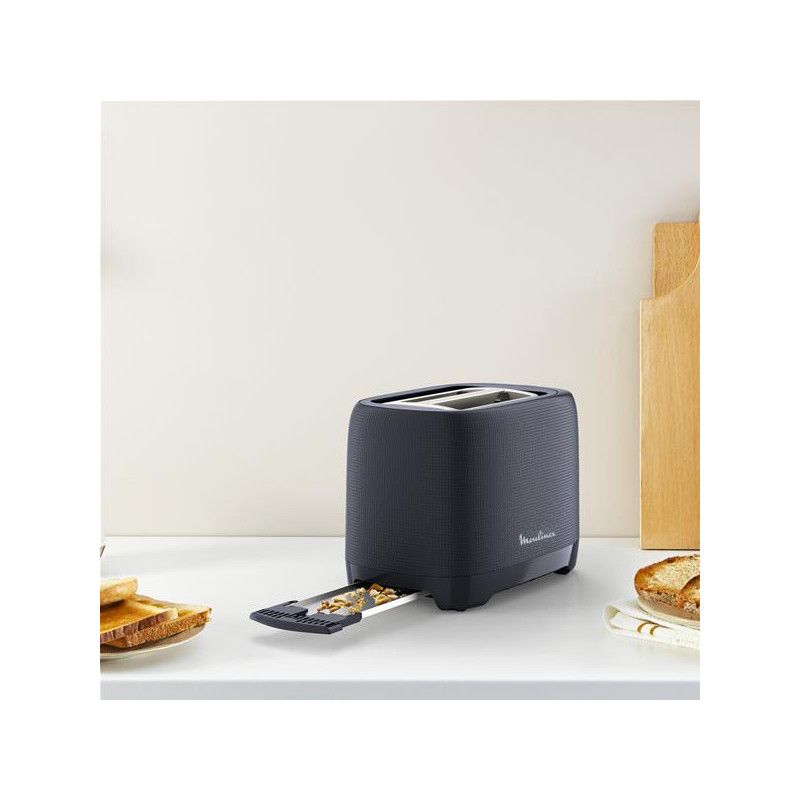 Toaster Morning 2 Tranches 850w Bleu Nuit Moulinex - Lt2m0810