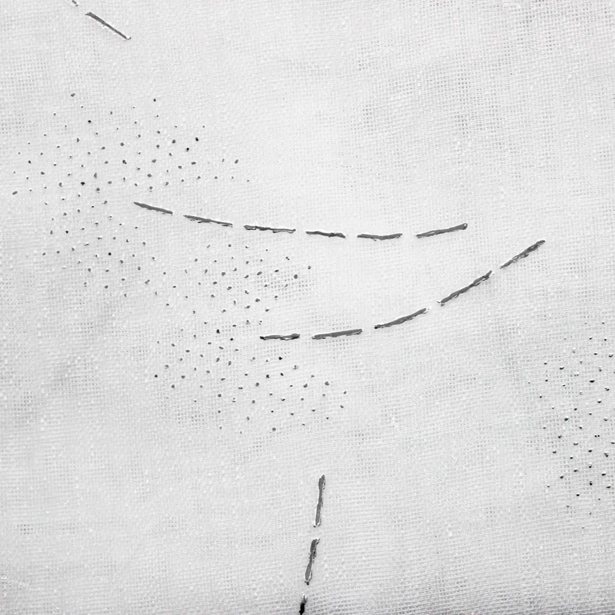 Paire De Voilages "dalya" 60x120cm Blanc