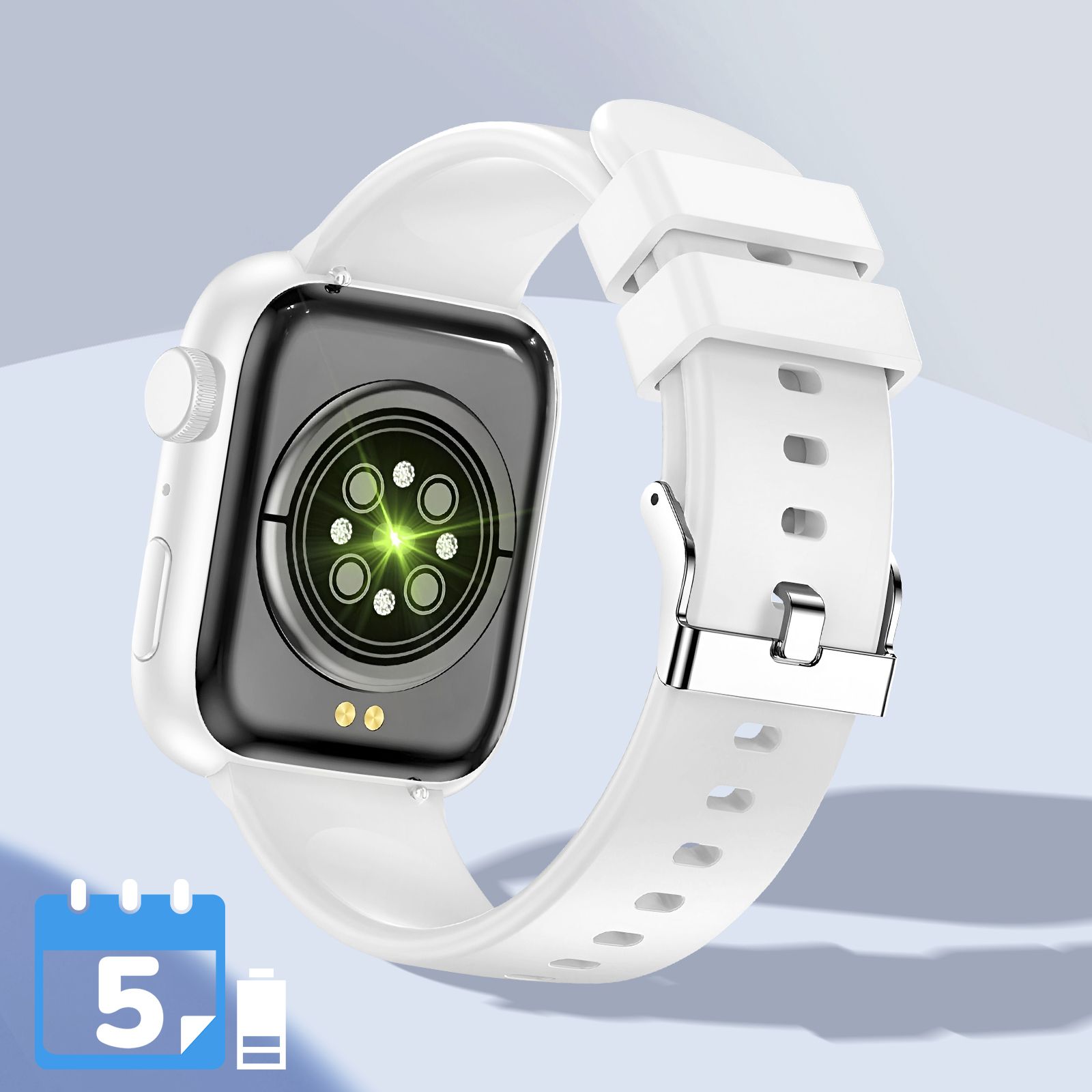 Montre Connectée Avec Appels Bluetooth Contrôle Caméra Igo Watch 3 Blanc Forever