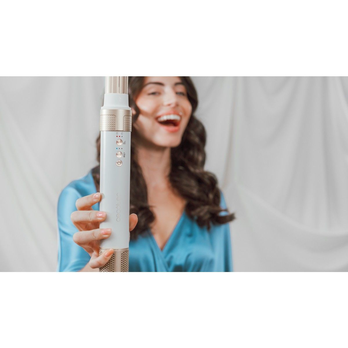 Styler Capillaire Cecotec Bamba Ceramiccare 10 En 1 Airglam