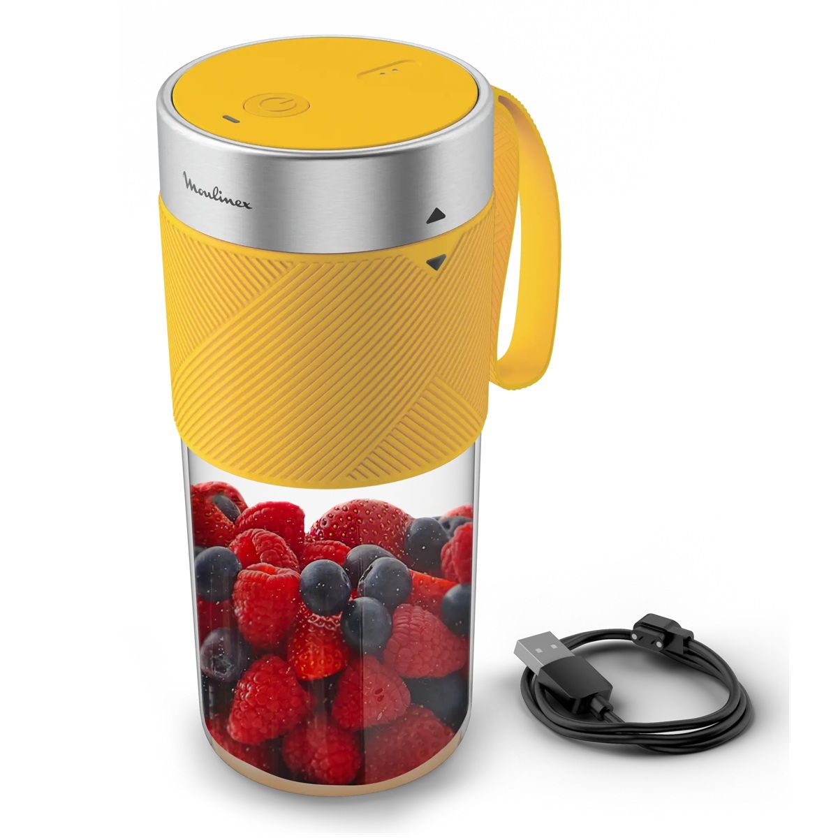 Mini Blender Portable Sans Fil 300ml Moulinex Lm1c0210