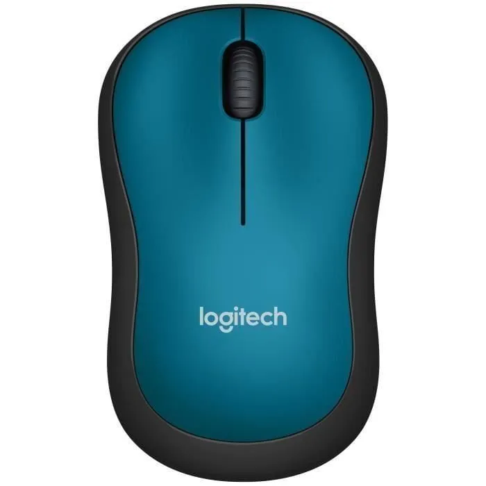 Product Image for Logitech Souris Sans Fil Optique - M185 Bleu