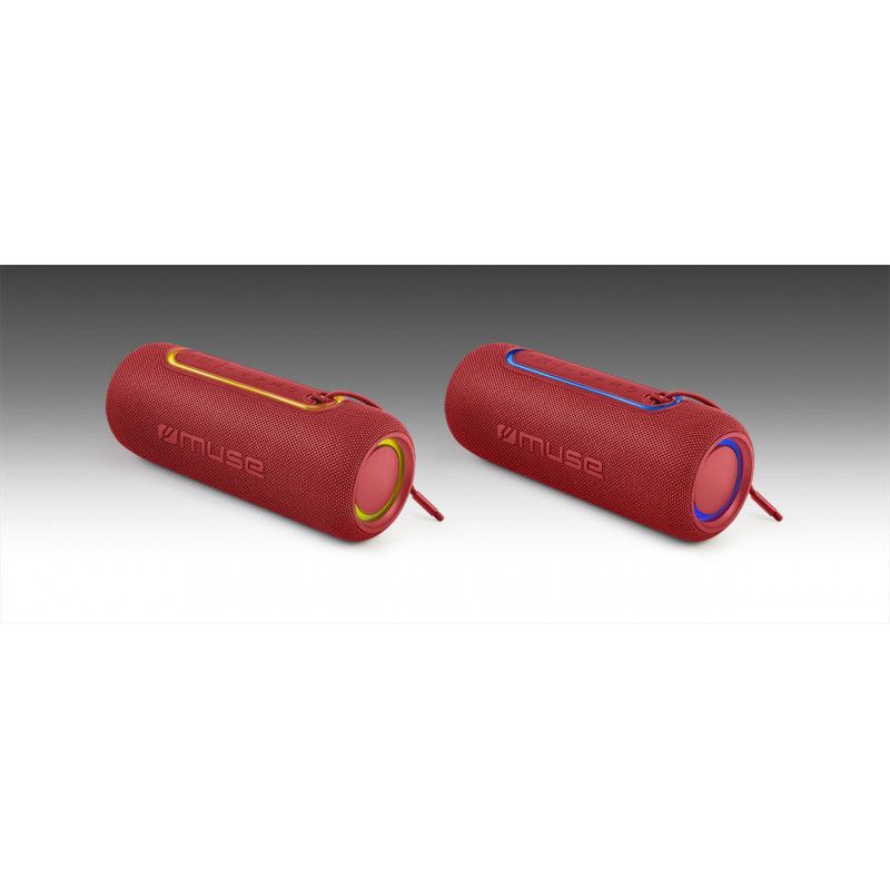 Enceinte Sans Fil Muse M 780 Btr Bluetooth Rouge