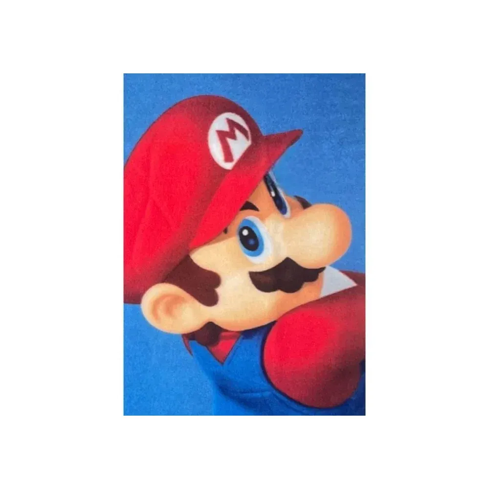 Plaid - Mario Bros - Mario Et Luigi - 100 X 140 Cm