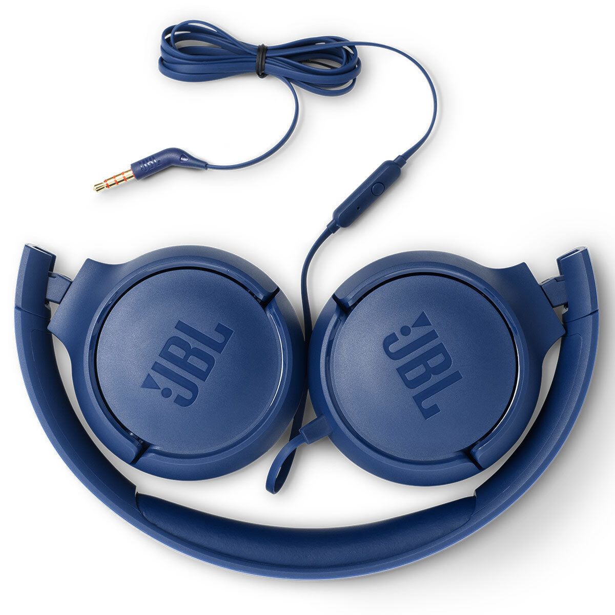 Casque supra-auriculaire filaire avec micro - JBLT500BLU - Bleu JBL