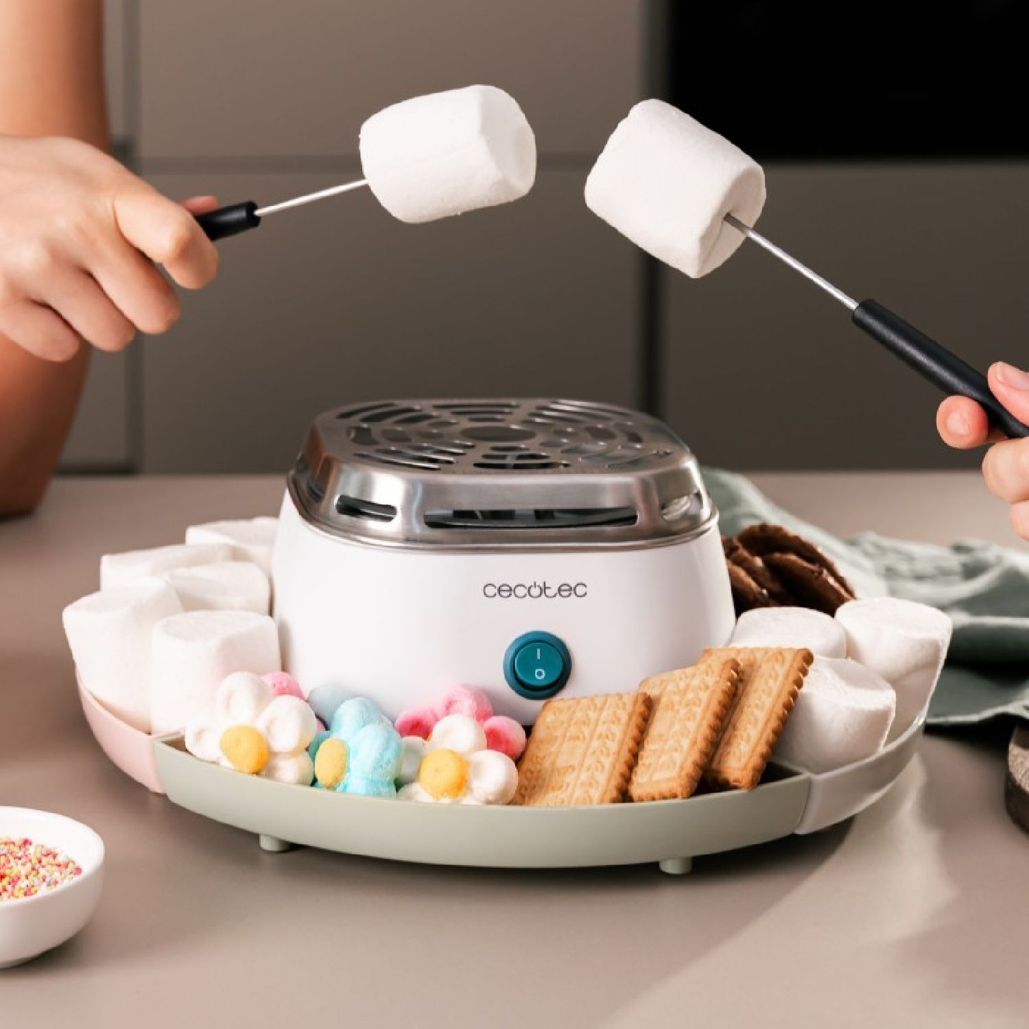 Cecotec Machine Pour Faire Griller La Guimauve Fun&sugar Marshmallow