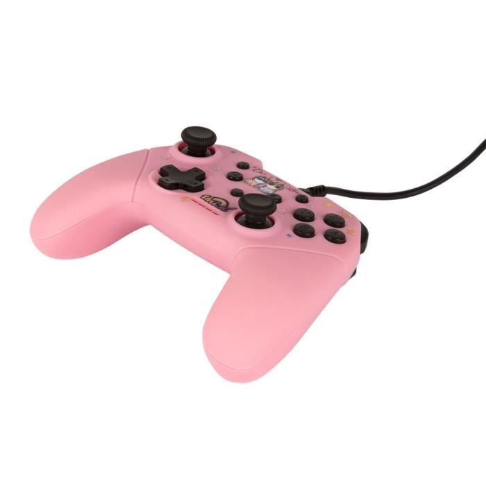 Manette Licorne Unik Be Love - Konix - Switch - Rose