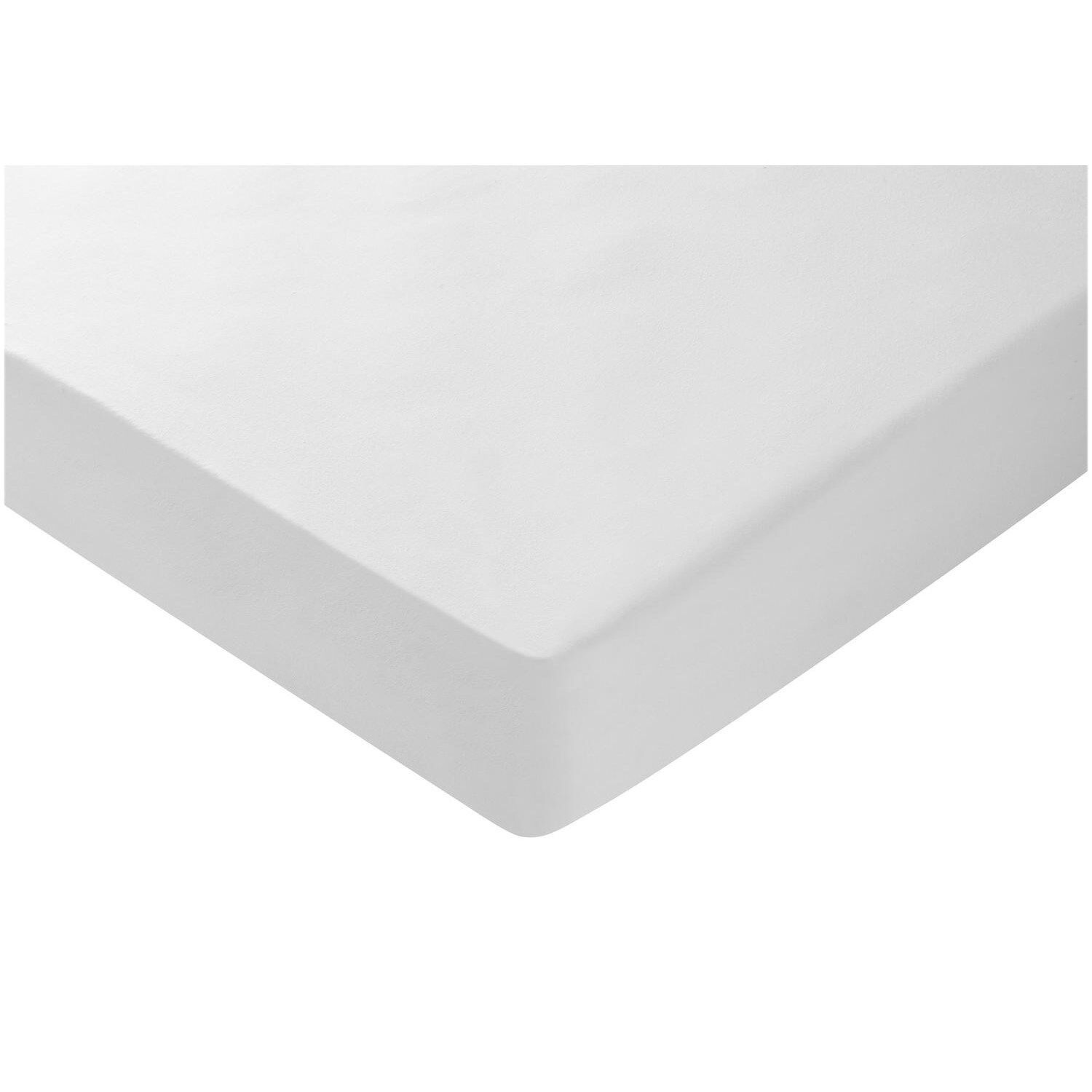 Drap housse bleu - 60x120cm TEX BABY