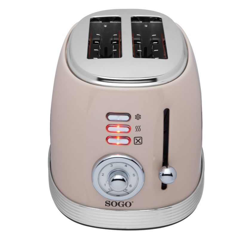 Sogo Tos-ss-5470 Grille-pain 6 2 Part(s) Beige