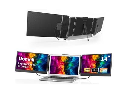 Moniteur portable triple FHD 14,1