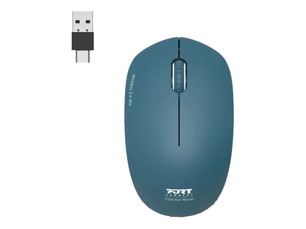 Product Image for Port Connect Souris Sans Fil Pc Wireless 2.4 Ghz Collection 2 Pour Ordinateur