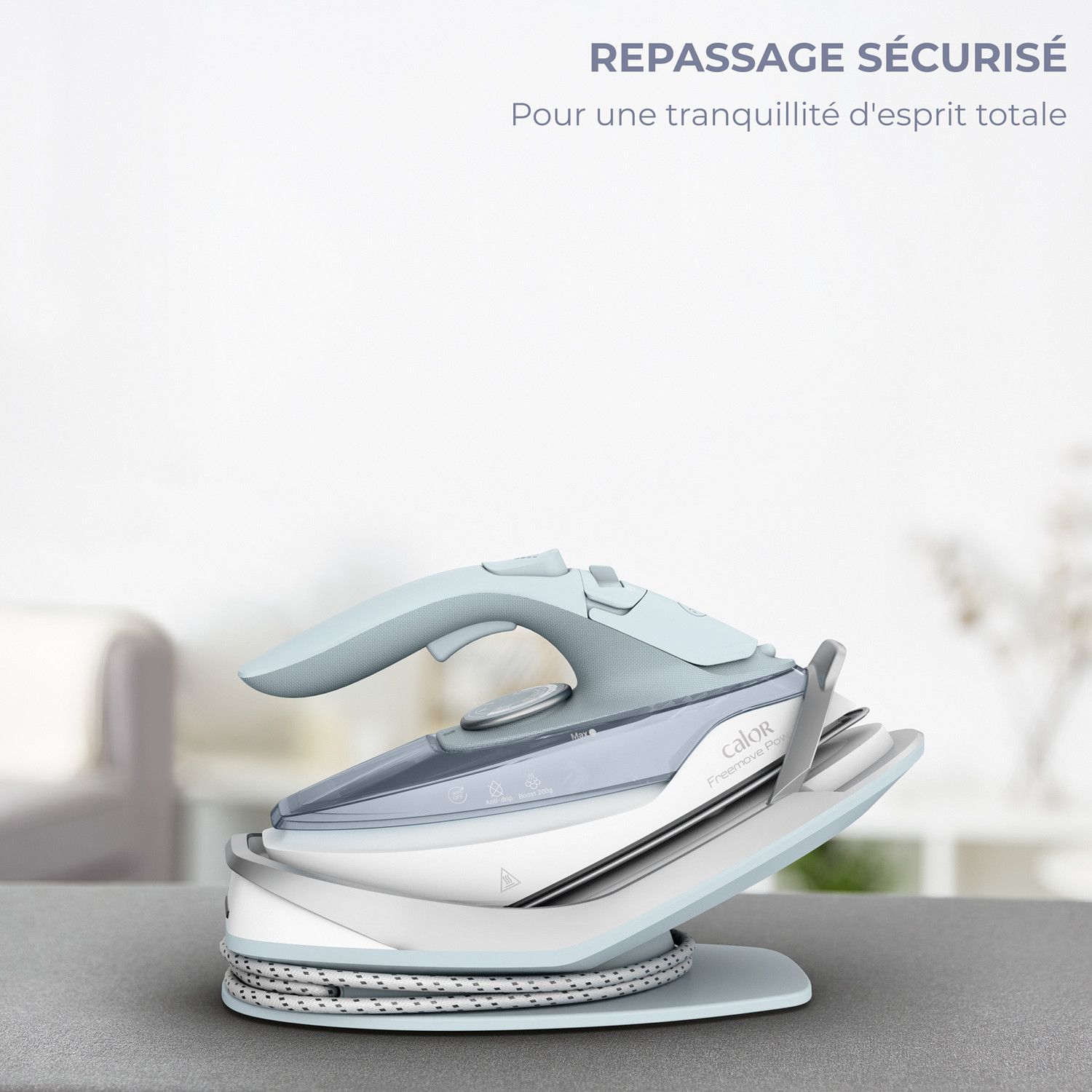 Fer à repasser Vapeur sans fil FV6640C0 CALOR