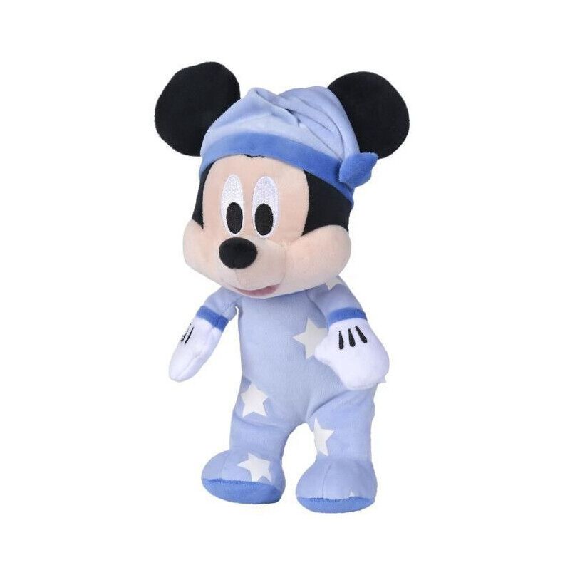 Peluche Disney Mickey Phosphorescente - 25 X 13 13 Cm - Impression Lum