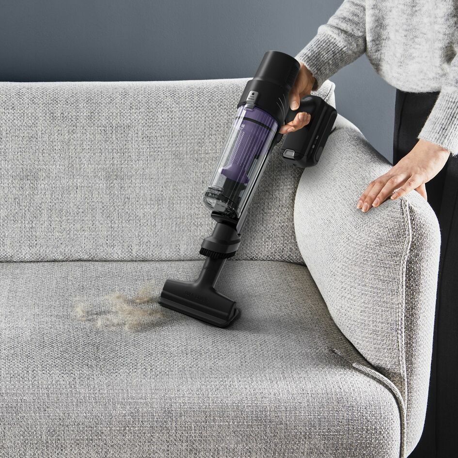 Aspirateur-balai 2 En 1 X‑pert Métal/plastique Violet Argent 1120 Mm Rowenta
